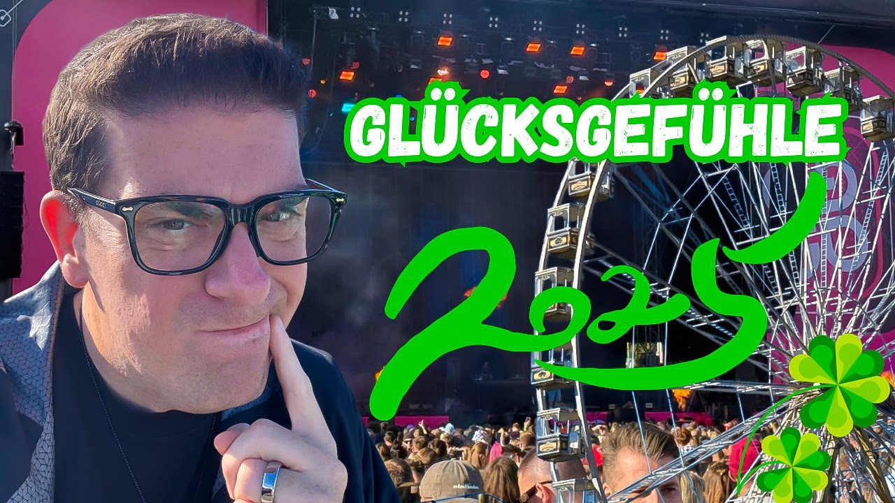 Glücksgefühle Festival 2025 – Tag 1 🎶 Rundgang, Stimmung & die ersten Festival-Highlights 🍀
