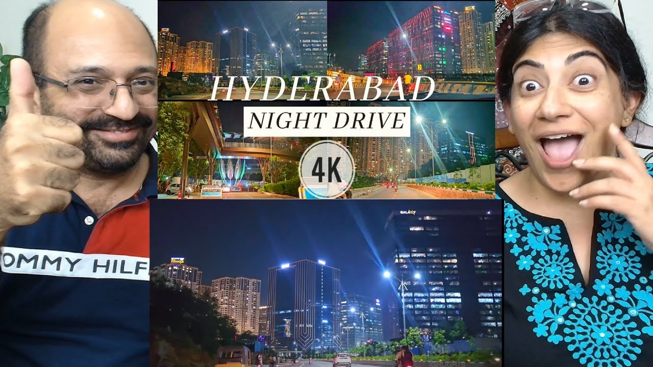 HYDERABAD REIMAGINED | 4K | New BHARAT | INDIA | International city | Night drive✨