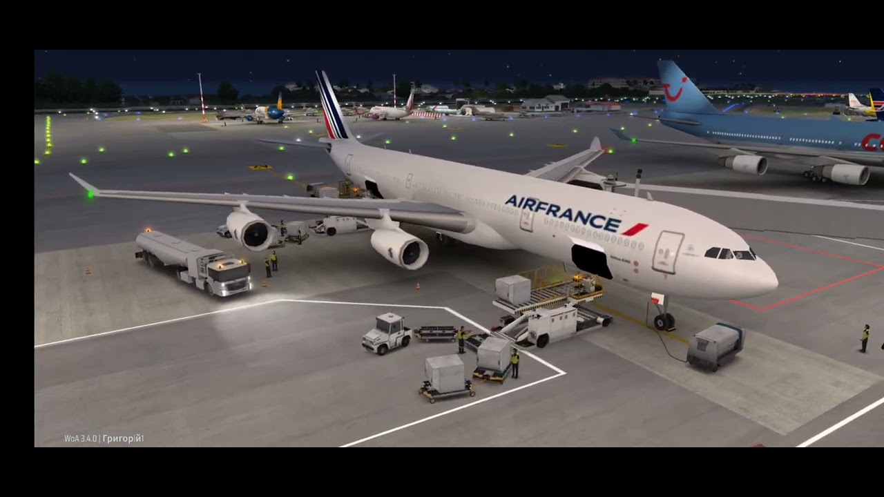 AIRBUS ✈️ A343 🛫 AIR FRANCE 🇫🇷 World of Airports 🌎 Sint Maarten Airport 🛩 #trending #tickets #travel
