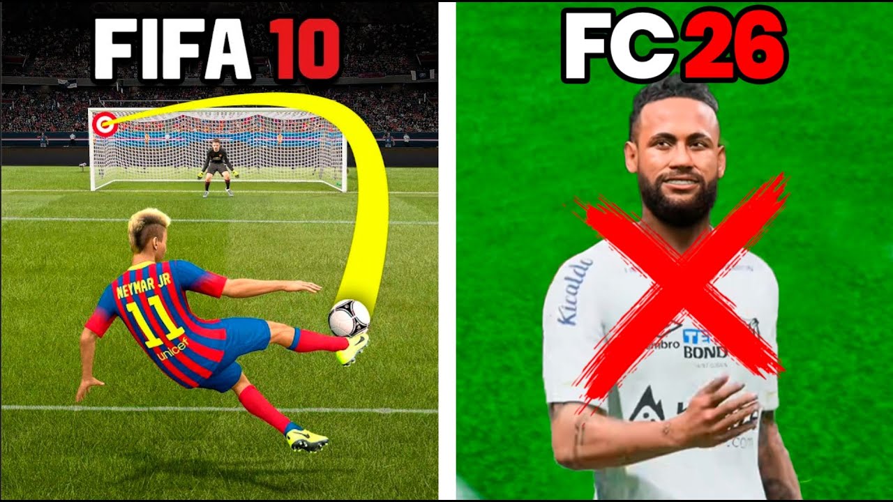 ¡JUEGO CON NEYMAR EN TODOS LOS FIFA!