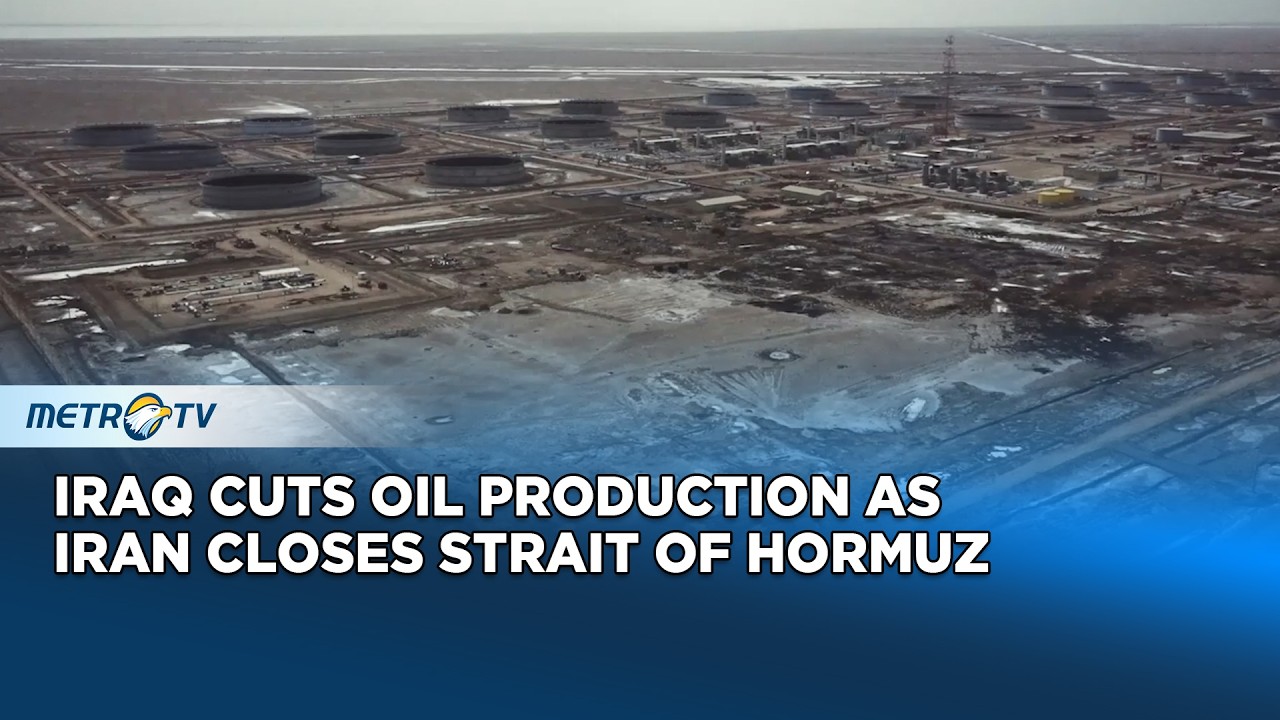 Iraq Reduces Oil Production After Iran Closes Strait of Hormuz Amid Middle East Tensions