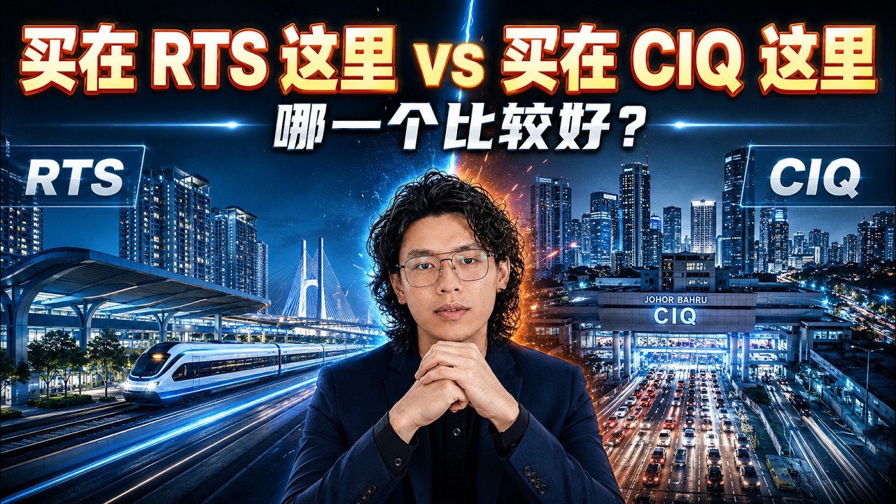 #新山 是 #rts 最好, 还是 #ciq 更好❓又怕选错😰‼️深度分析各别利与弊, 用大视角来看大局面 ⭐️ 如何看破公寓的设计是否配合到使用者的心态‼️｜非同房享 EP18