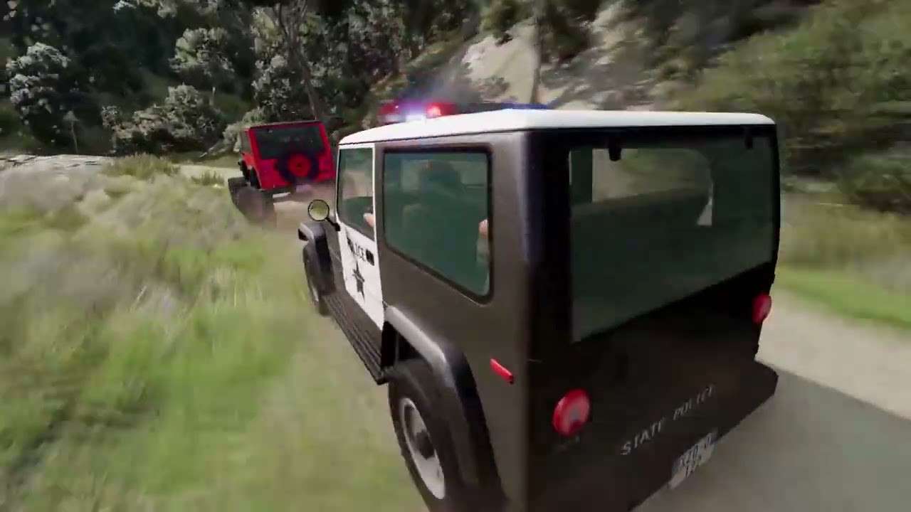 DESTRUCTION OF CARS IN THE MOUNTAINS Cliff Drops
