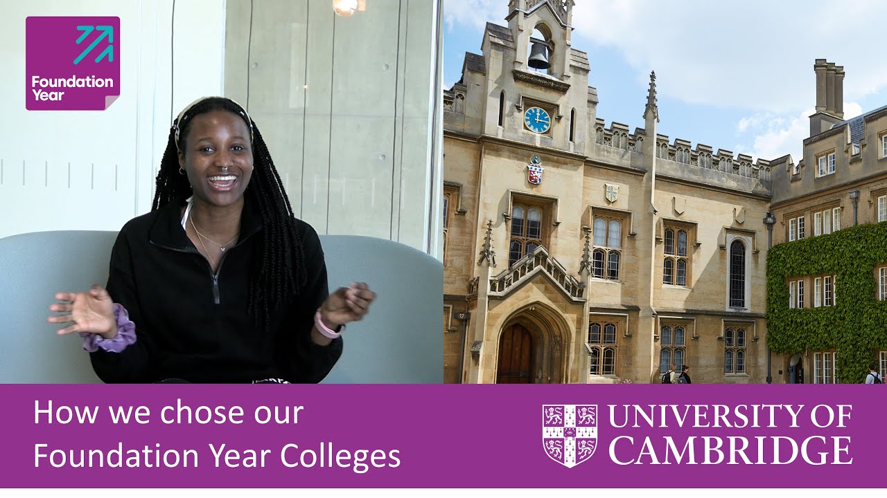 How we chose our Foundation Year Colleges #goingtocambridge