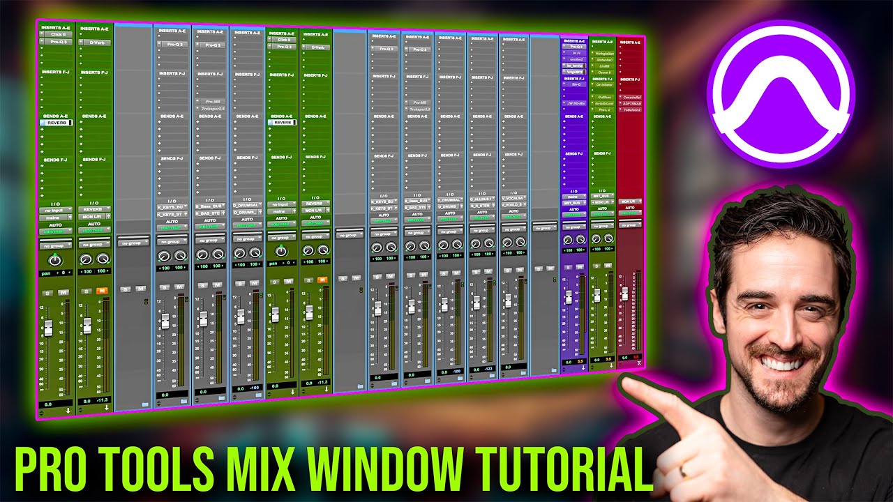 Understanding The Mix Window In Pro Tools | FULL TUTORIAL