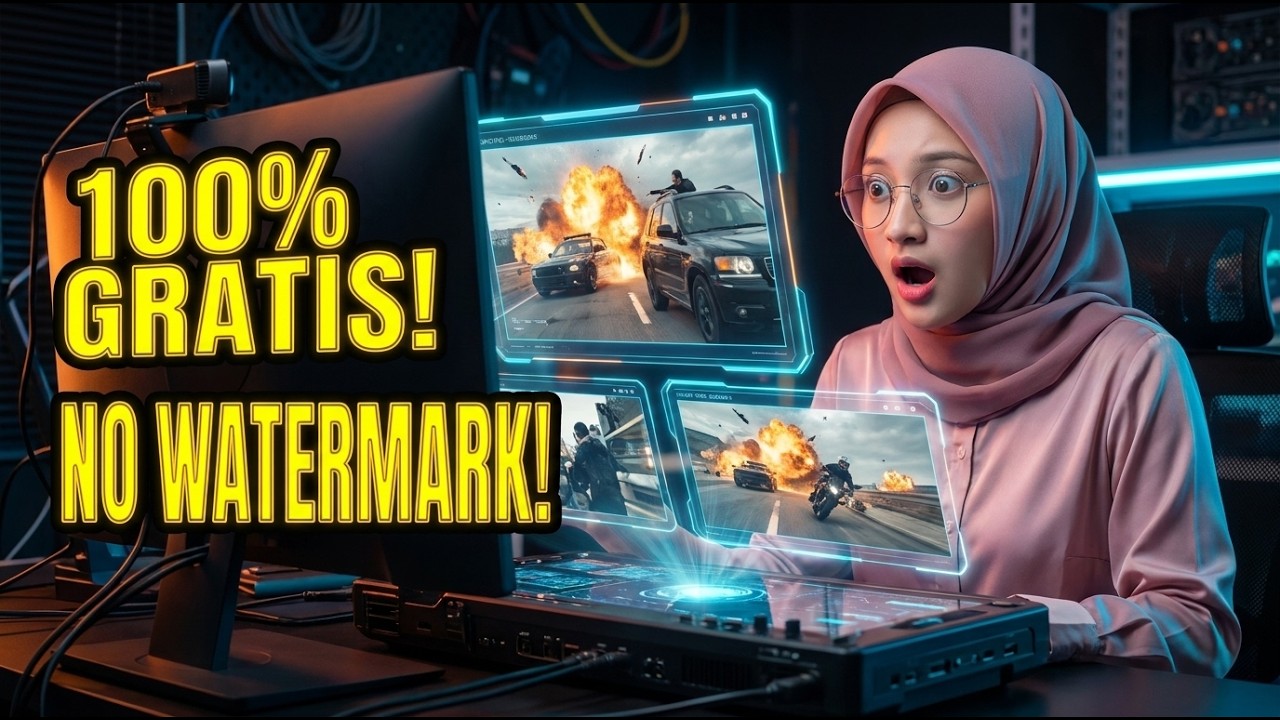 100% GRATIS  Bongkar AI Pembuat Video Gratis Terbaik: Model Premium + Support Suara!