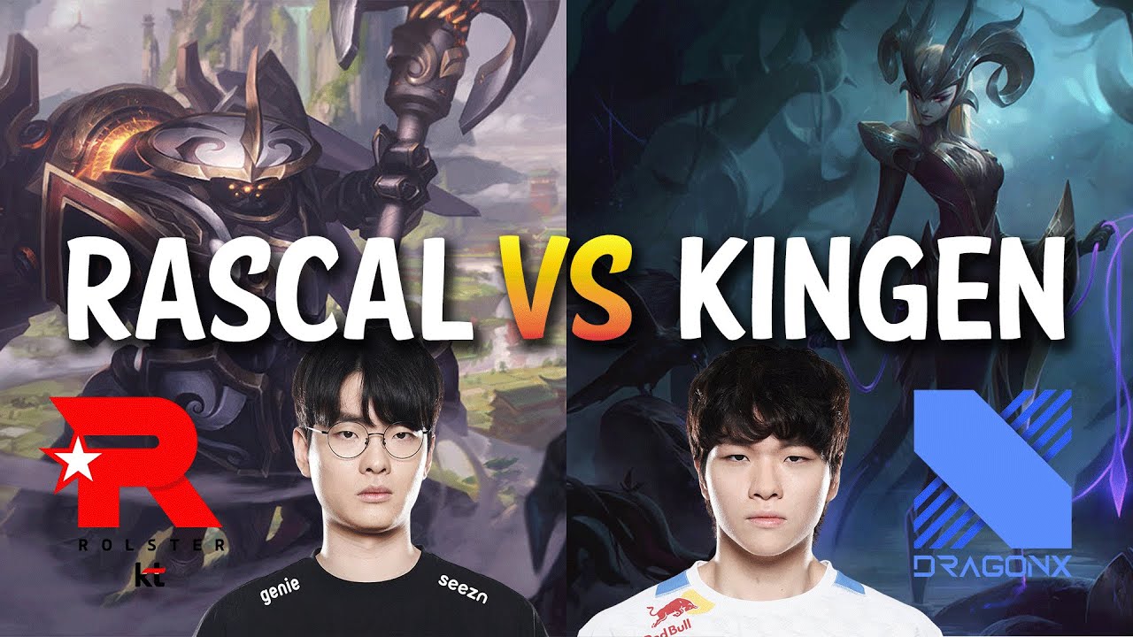KT Rascal vs DRX Kingen - JAX vs CAMILLE Top - KR Ranked
