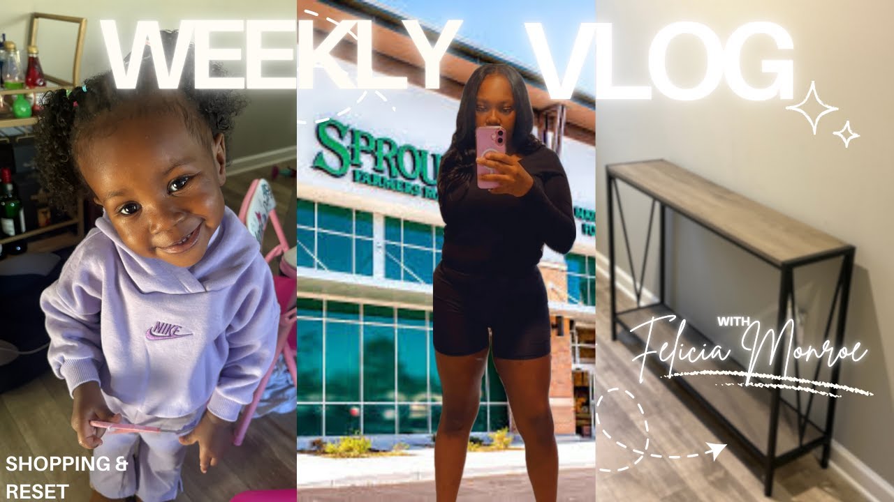 WEEKLY VLOG| RESET+ WINTER STORM 😱+ GROCERY HAUL+ HOUSE SHOPPING+ MORE