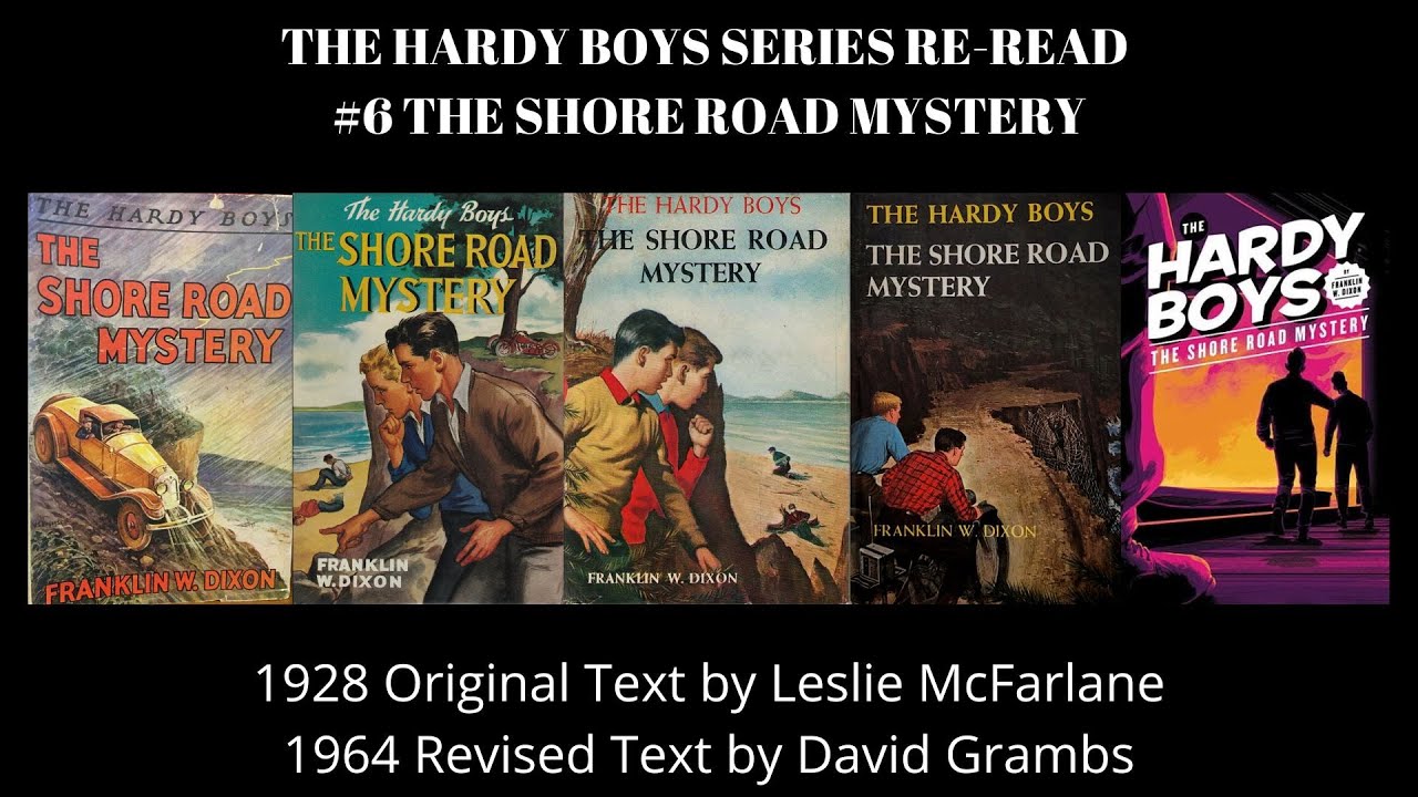 The Hardy Boys Re-Read: The Shore Road Mystery 1928 Original Text vs 1964 Revised Text