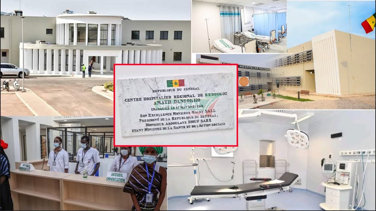 Kédougou : Les images du nouveau hôpital régional Amath Dansokho