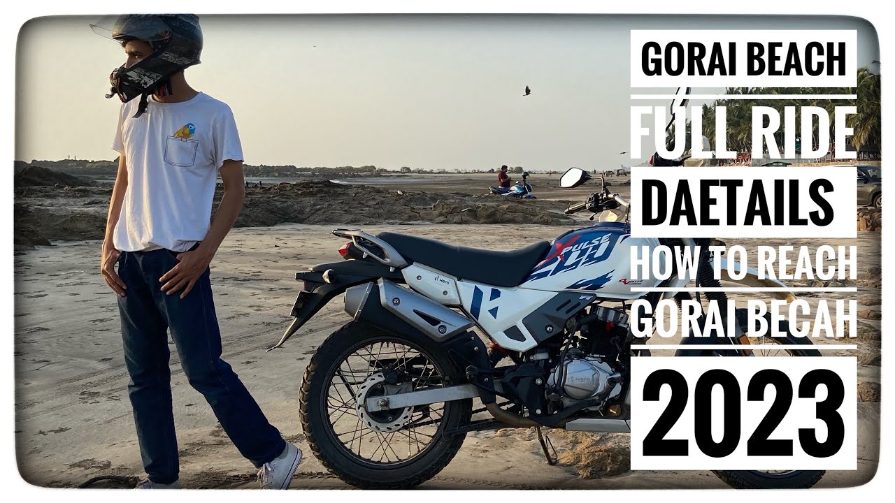 Gorai Beach by Bike Ride Full Details | Gorai Beach Mumbai