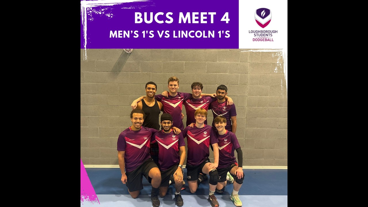 BUCS Loughborough Men's 1's vs University of Lincoln 1's (Meet 4)