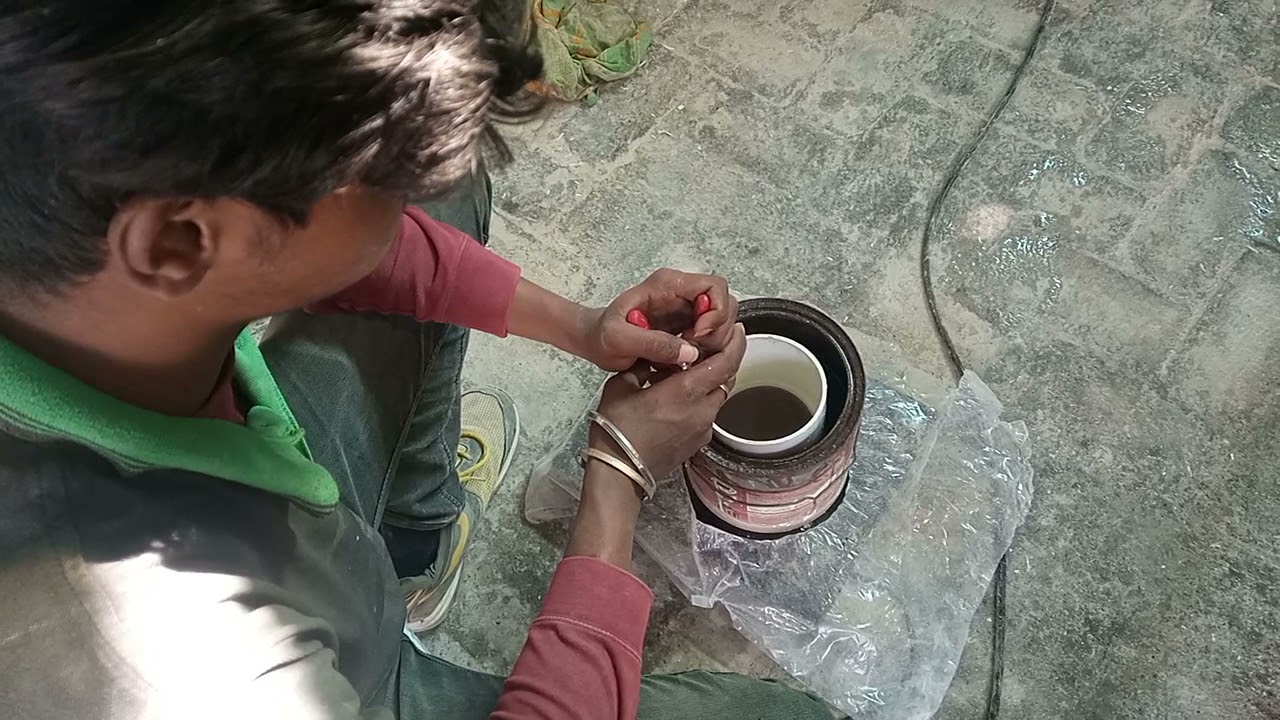 PVC 4 inch / 110 mm Socket or Coupler making process....