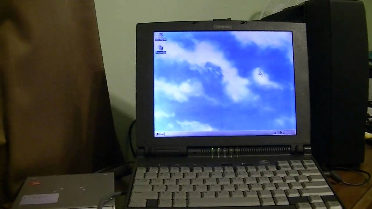Vintage Compaq Armada 4120 Laptop