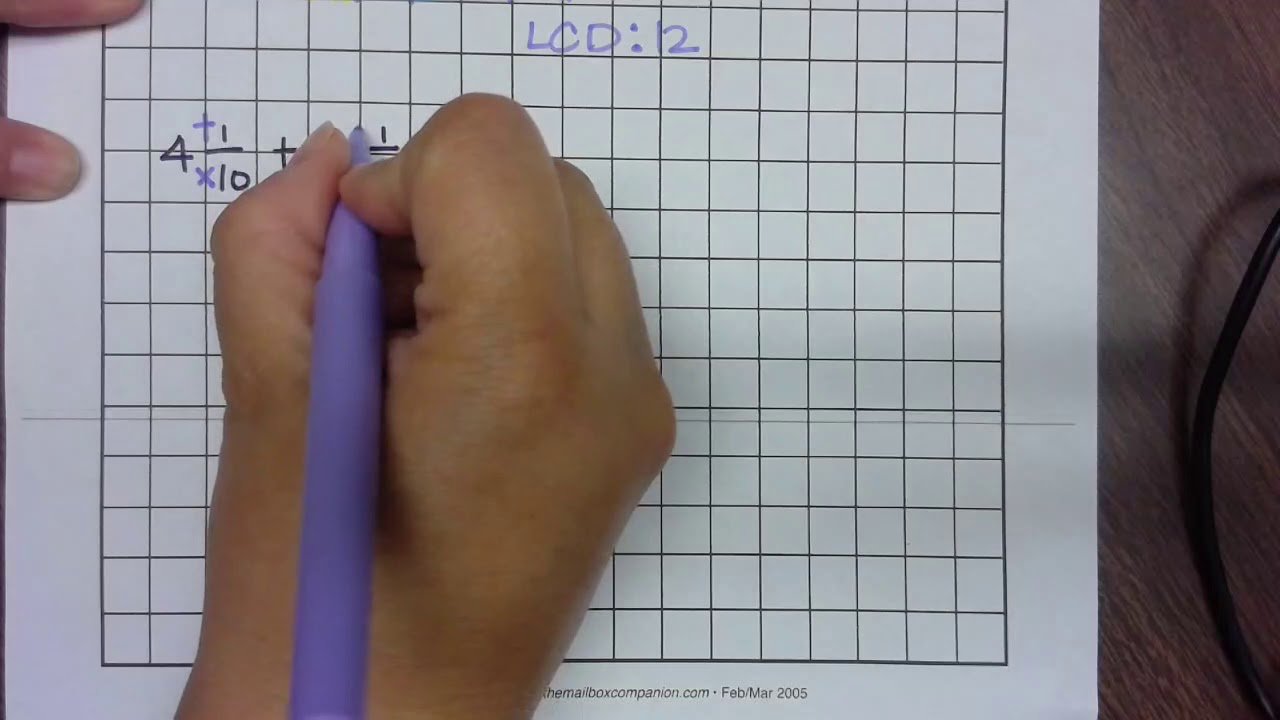 Add & Subtract Fractions   Ratio Tables