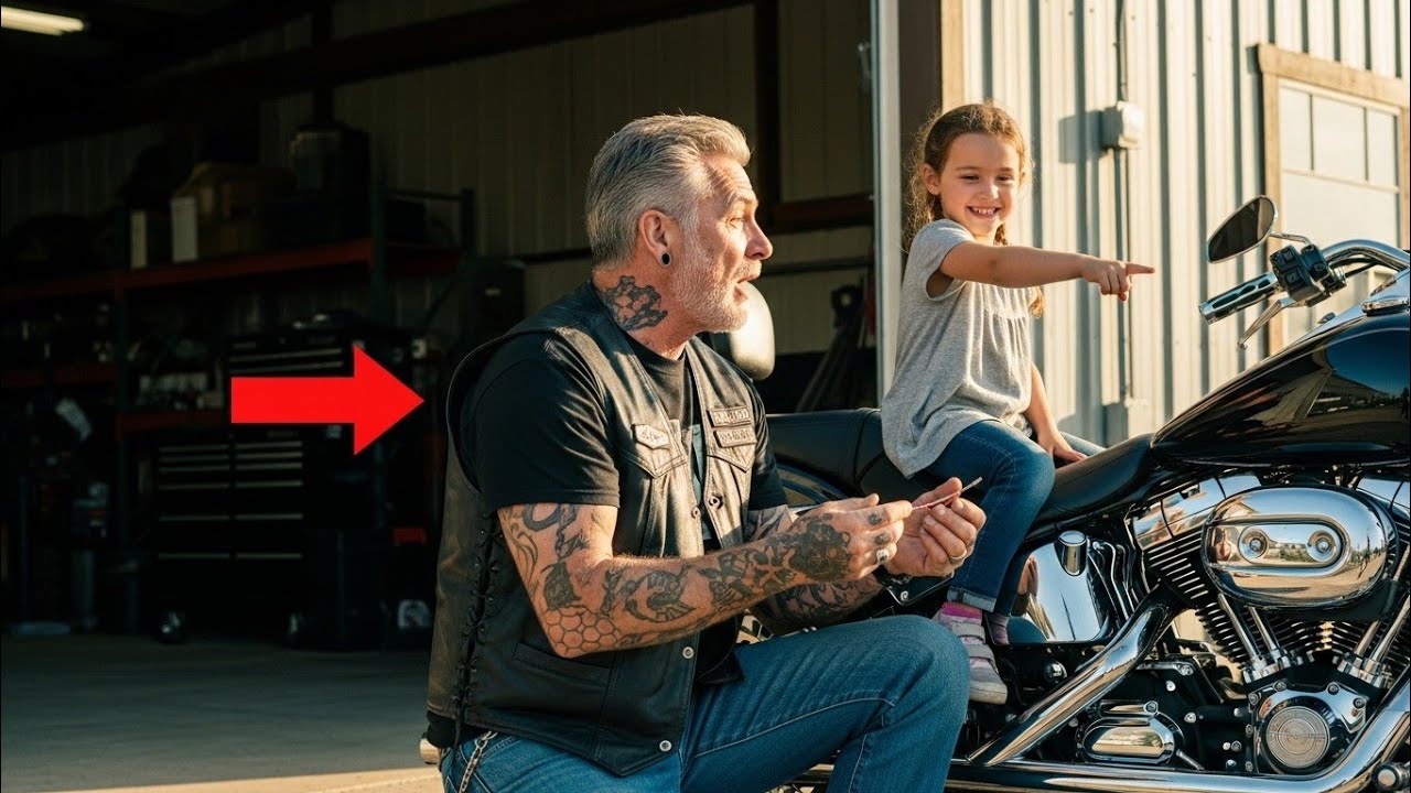 A Little Girl Told the Hell’s Angels, “My Mom Has the Same Tattoo” — His Reaction Made Him Cry