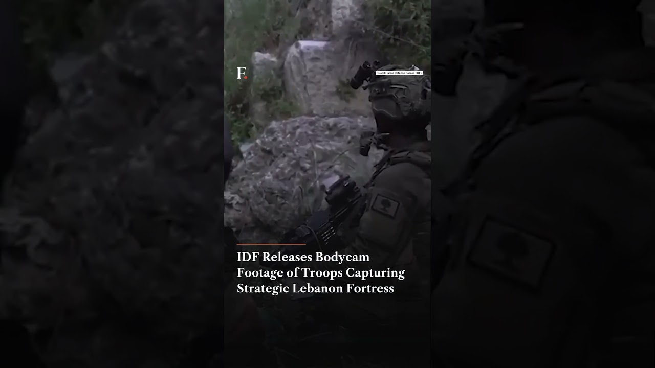 IDF Releases Bodycam Footage of Troops Capturing Strategic Lebanon Fortress | N18G