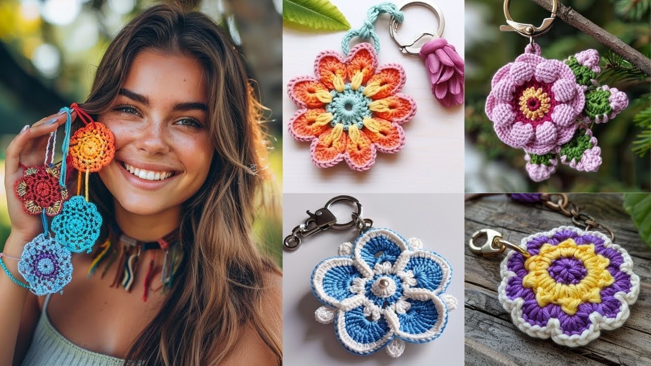 Unique Crochet Keychain Ideas | Creative DIY Keychain Inspirations