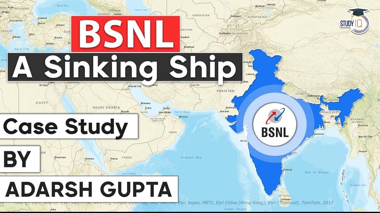 Rise and fall of Bharat Sanchar Nigam Limited - How from a Navratna BSNL became a sick PSU? UPSC