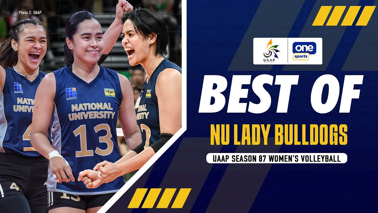 BEST OF NU LADY BULLDOGS | UAAP SEASON 87 WOMEN’S VOLLEYBALL