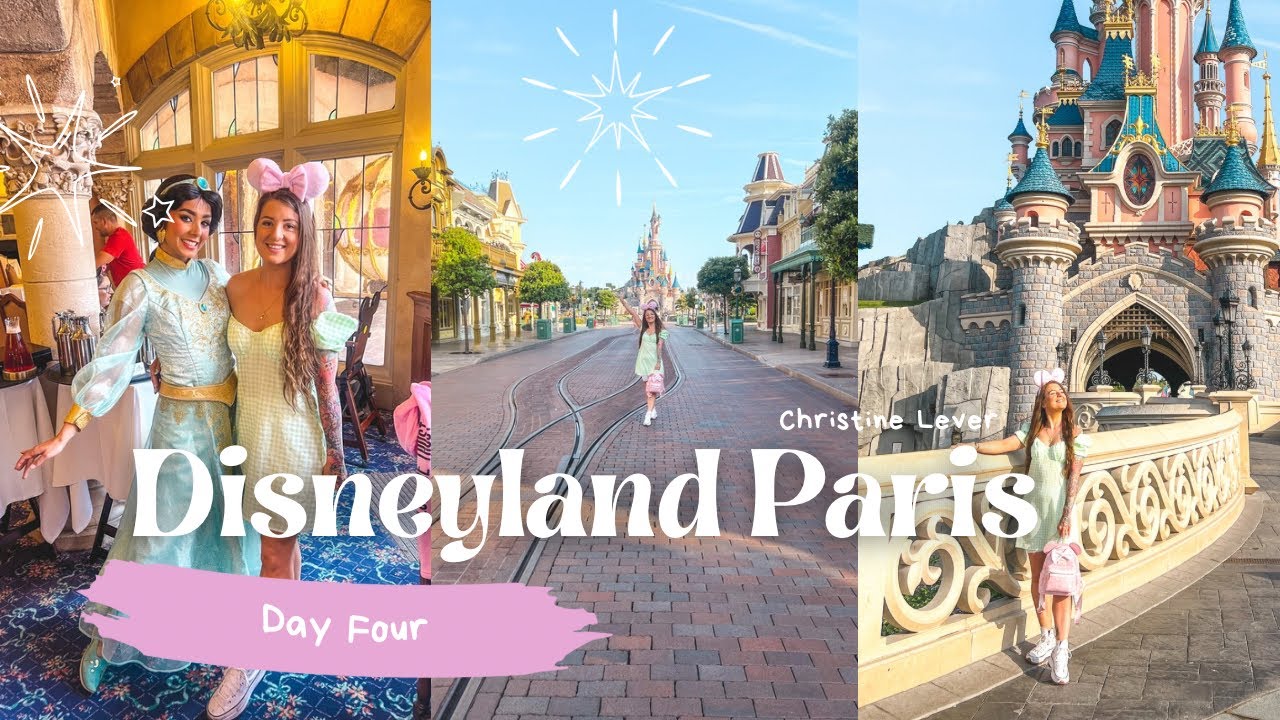 DISNEYLAND PARIS SUMMER 2023 VLOG 4 | Princess Breakfast MINI VLOG, Auberge de Cendrillon!