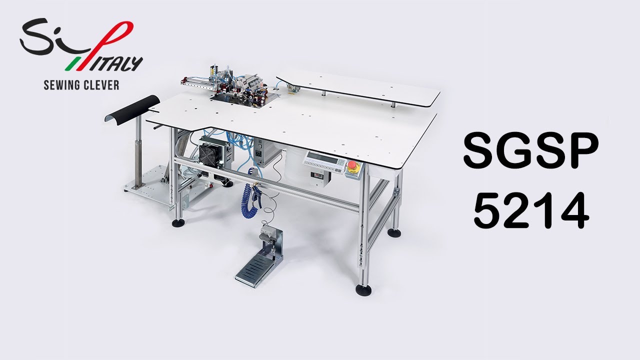 SGSP5214 Series - Automatic Serging Unit for Front and Back Panels