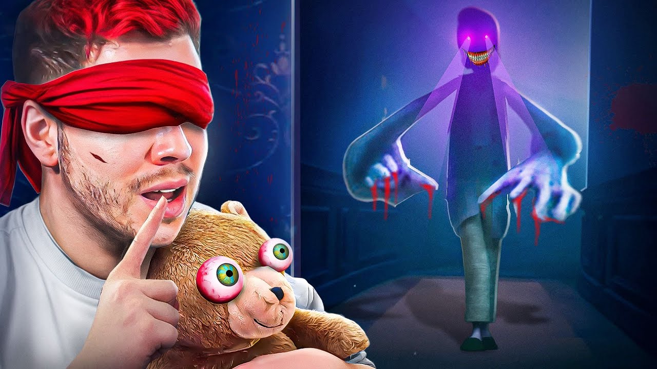 [HILFE] Ich kann NICHT SEHEN und spiele ein Horror Game 🧸 Out of Sight