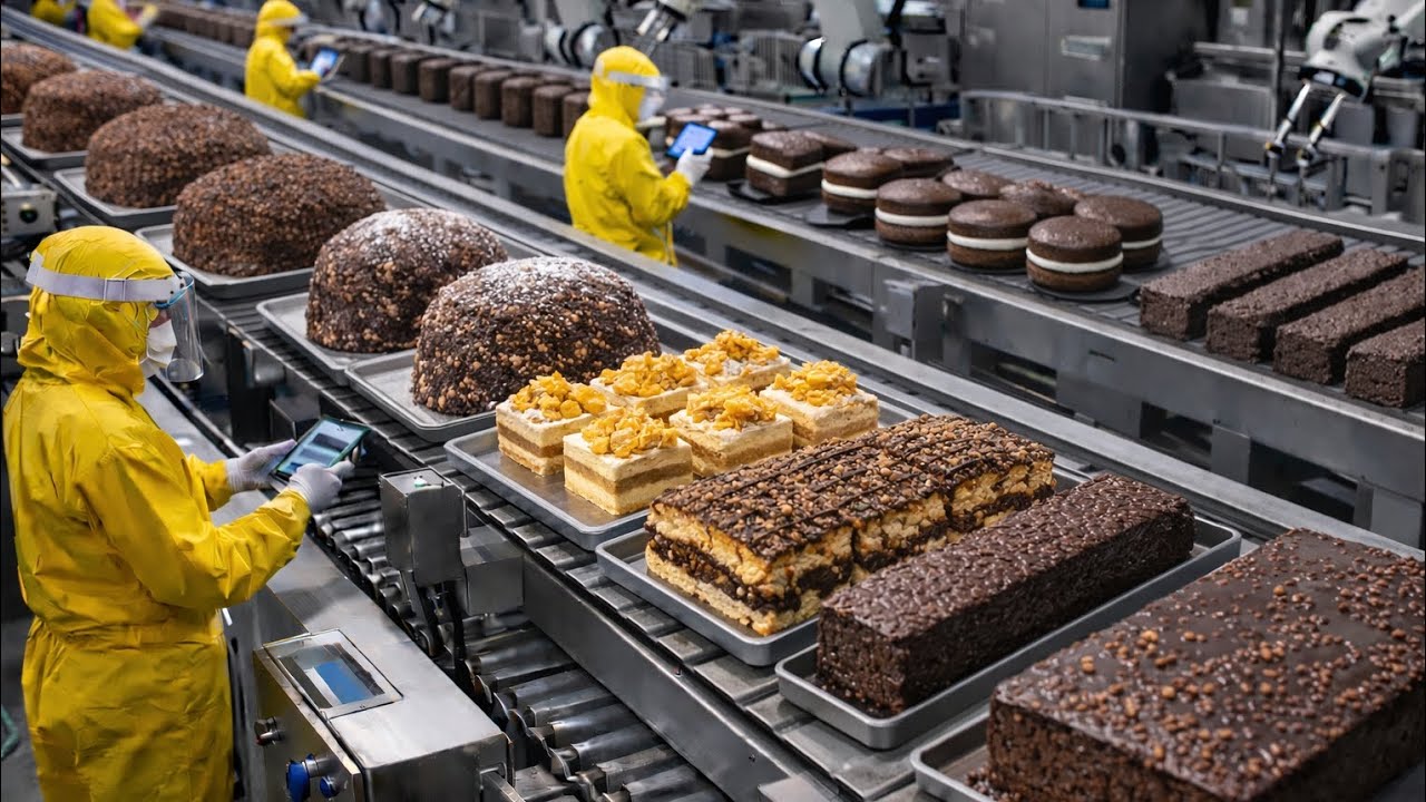Inside the Factory | How Chocolate Cakes from Around the World Are Made