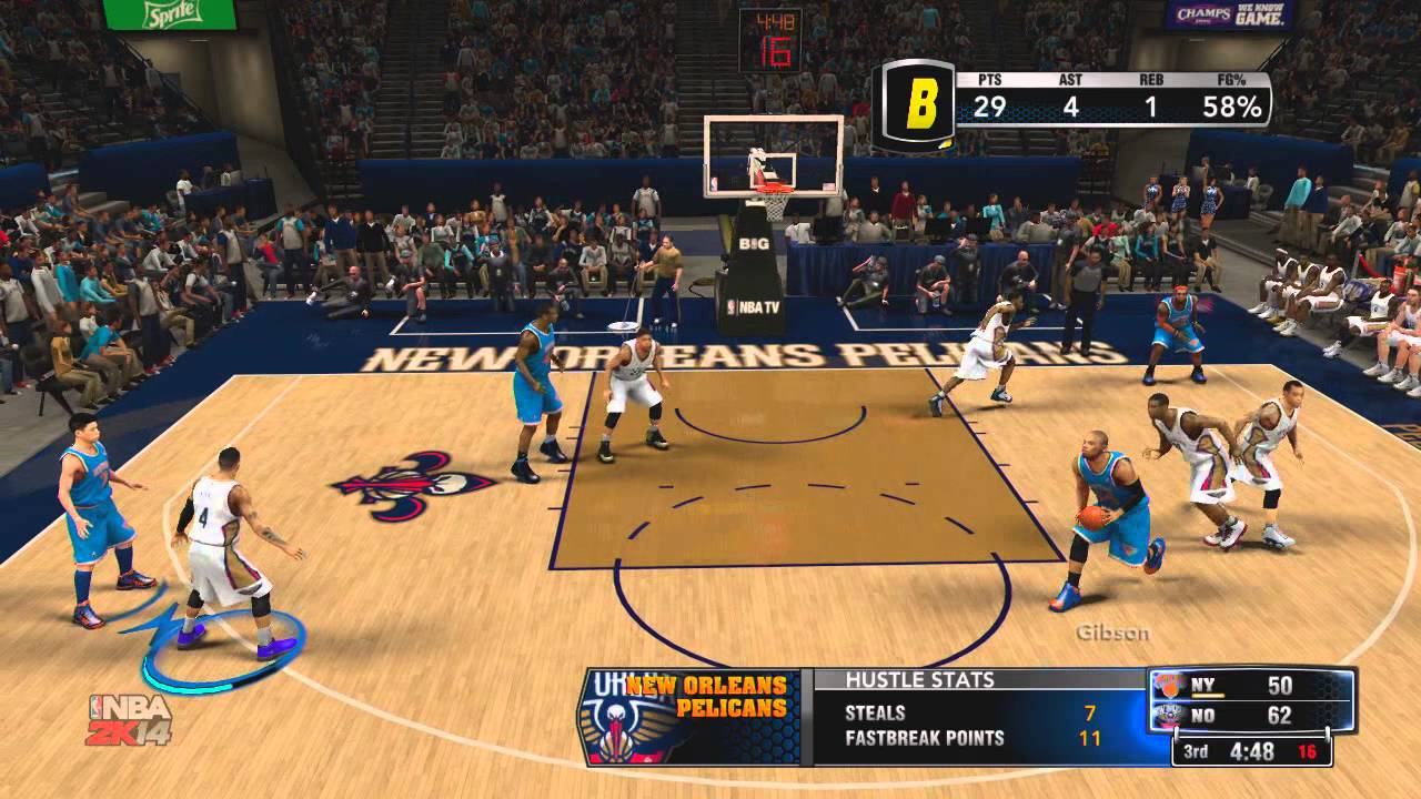 NBA 2K14 MyCareer Xbox 360 (New Orleans vs New York)