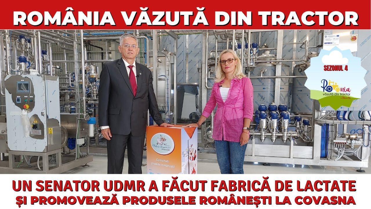 Un senator UDMR promovează produsele românești în Covasna / România Văzută Din Tractor