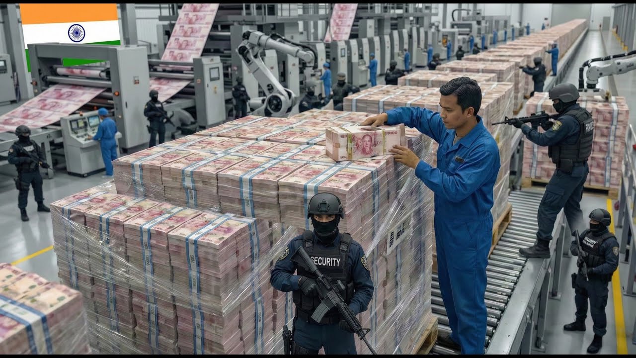 How India Makes the Rupee  Inside the Nation’s Currency Production