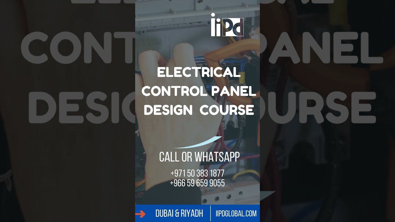 Electrical Control panel Design Course | Control panel Designing |#1 Training Institute
