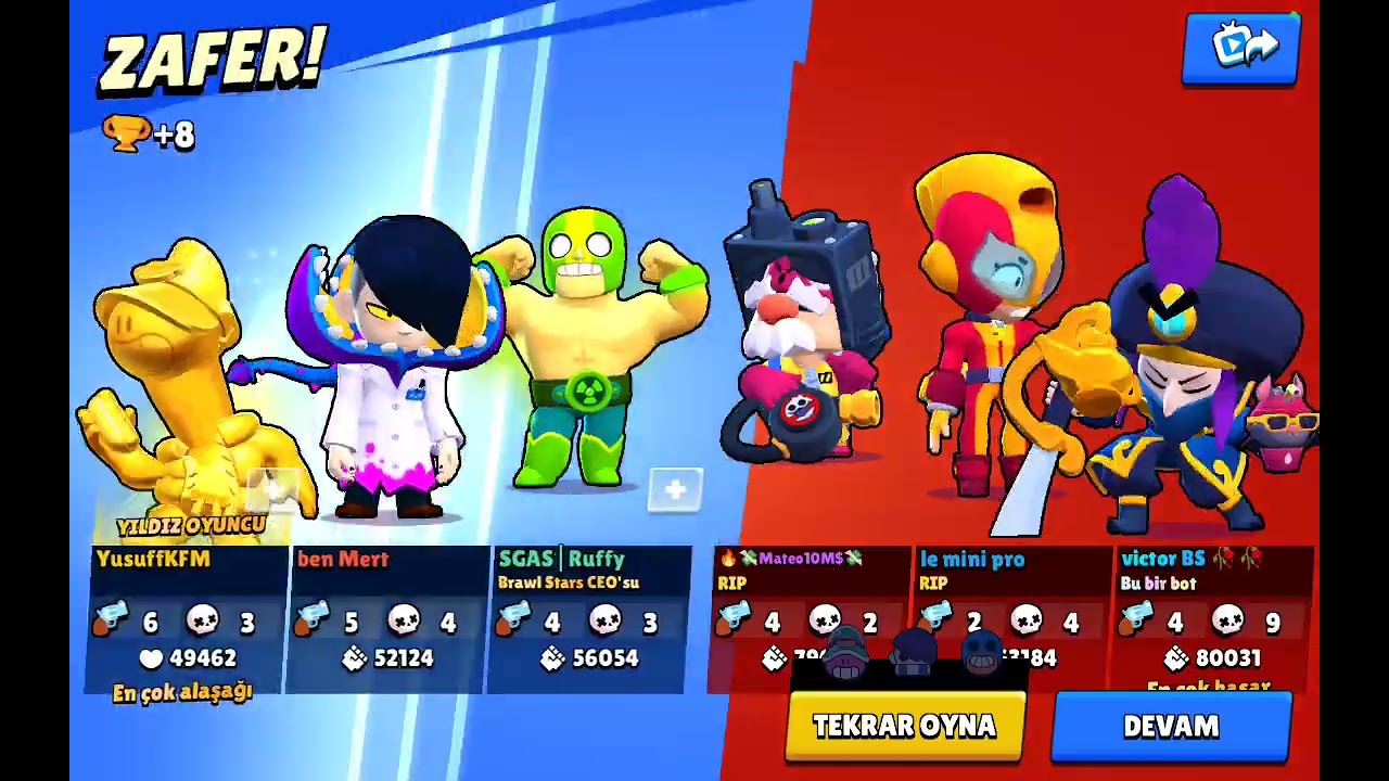 İlk videomda brawl stars oynadım 1. Bölüm