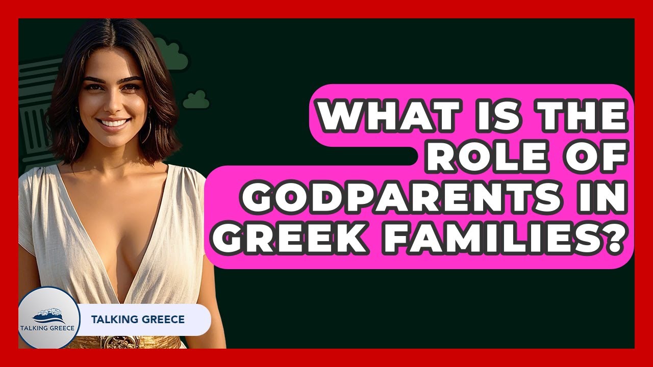 What Is The Role Of Godparents In Greek Families? - Talking Greece