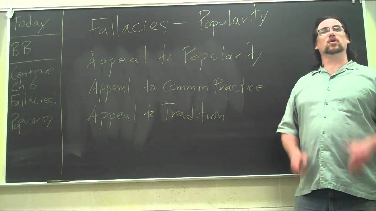 Critical Thinking:  Fallacies 2