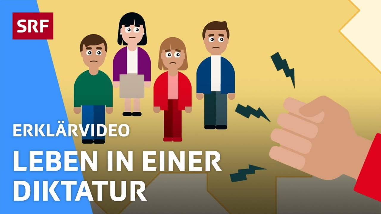 Was ist ein Diktator oder eine Diktatorin? | Erklärvideos für Kinder | SRF Kids – Kindervideos