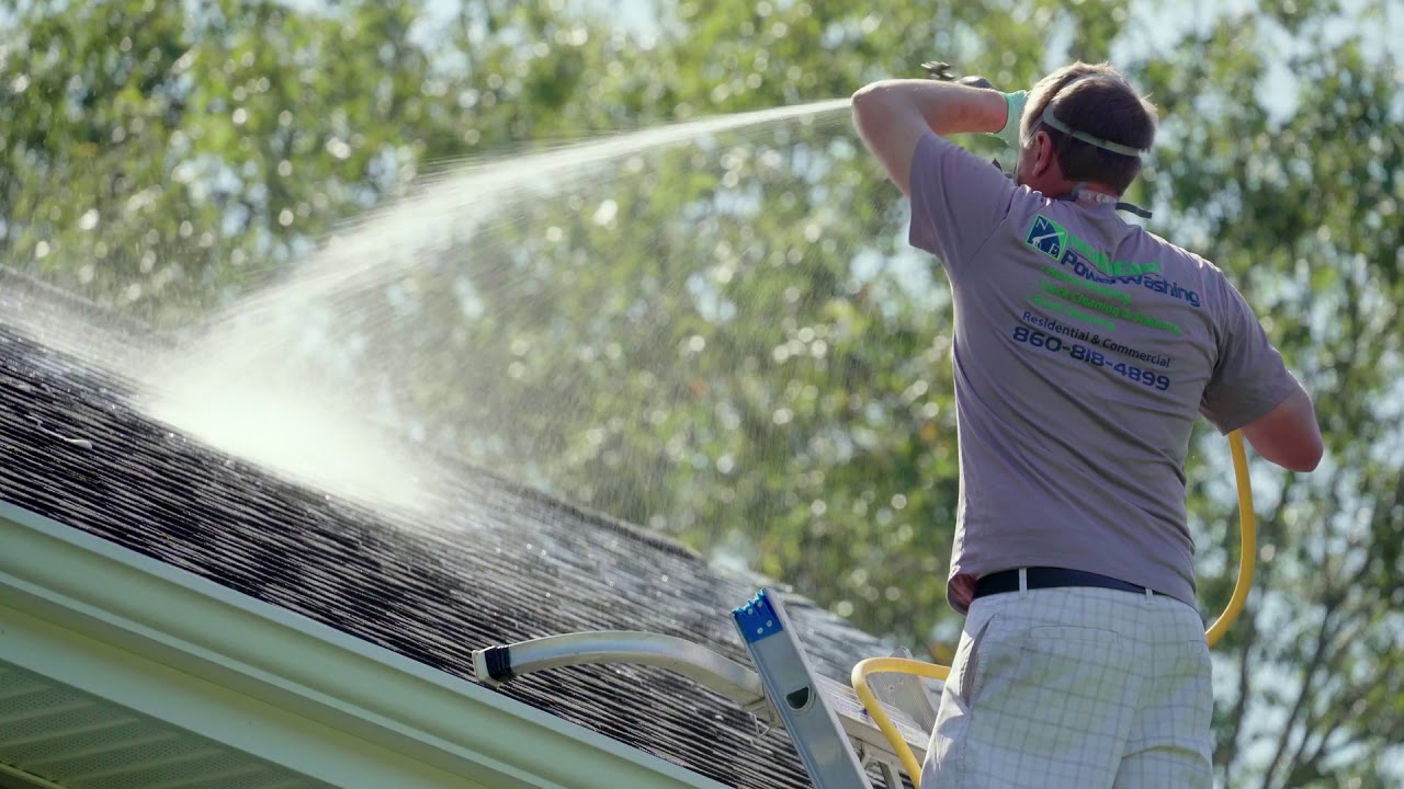 Roof Cleaning Video