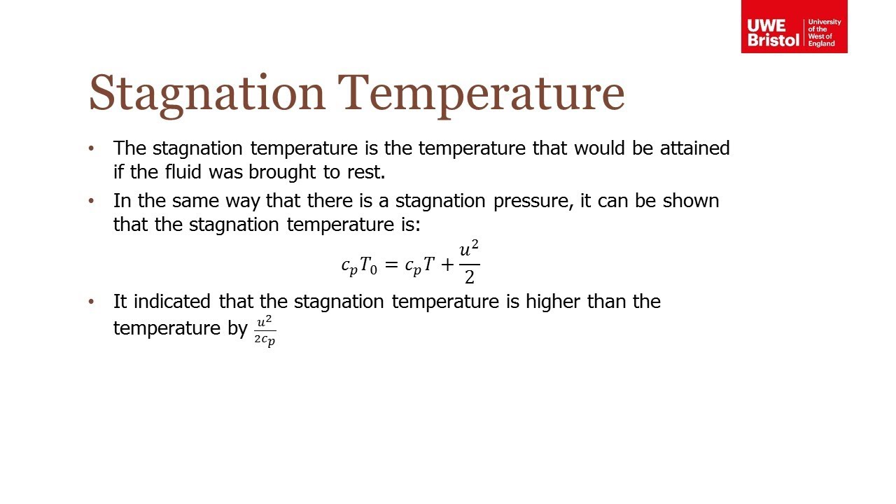 Compressible Flow - Part 2 of 4 - Stagnation Temperature