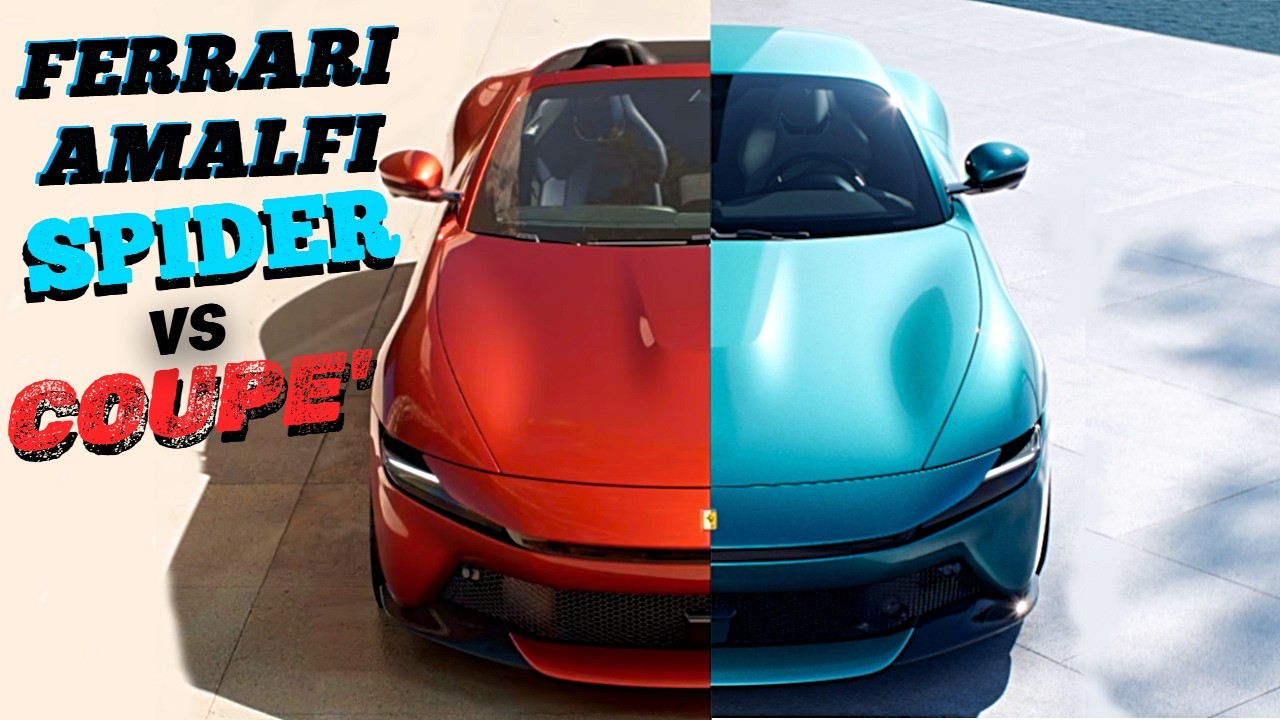 Ferrari Amalfi Spider против Amalfi Coupé | Полное сравнение в студии