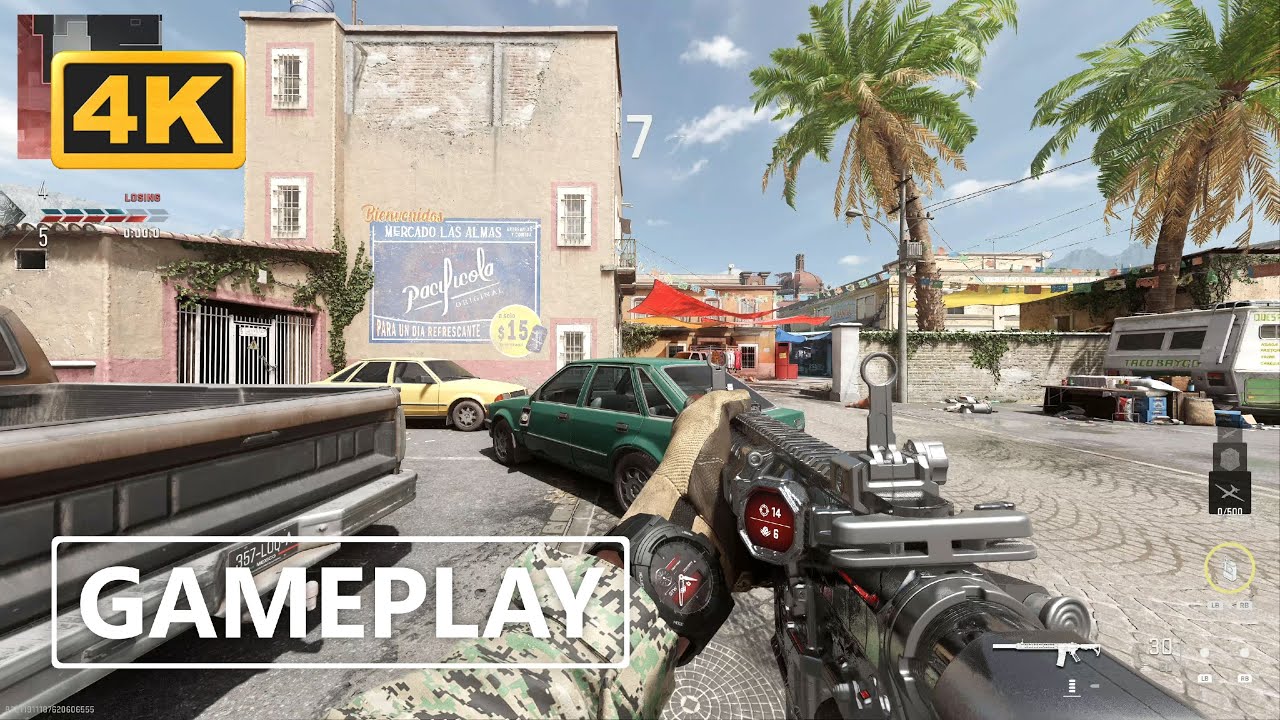 Call of Duty Modern Warfare 2 Multiplayer S&D Gameplay 4K (No Commentary)