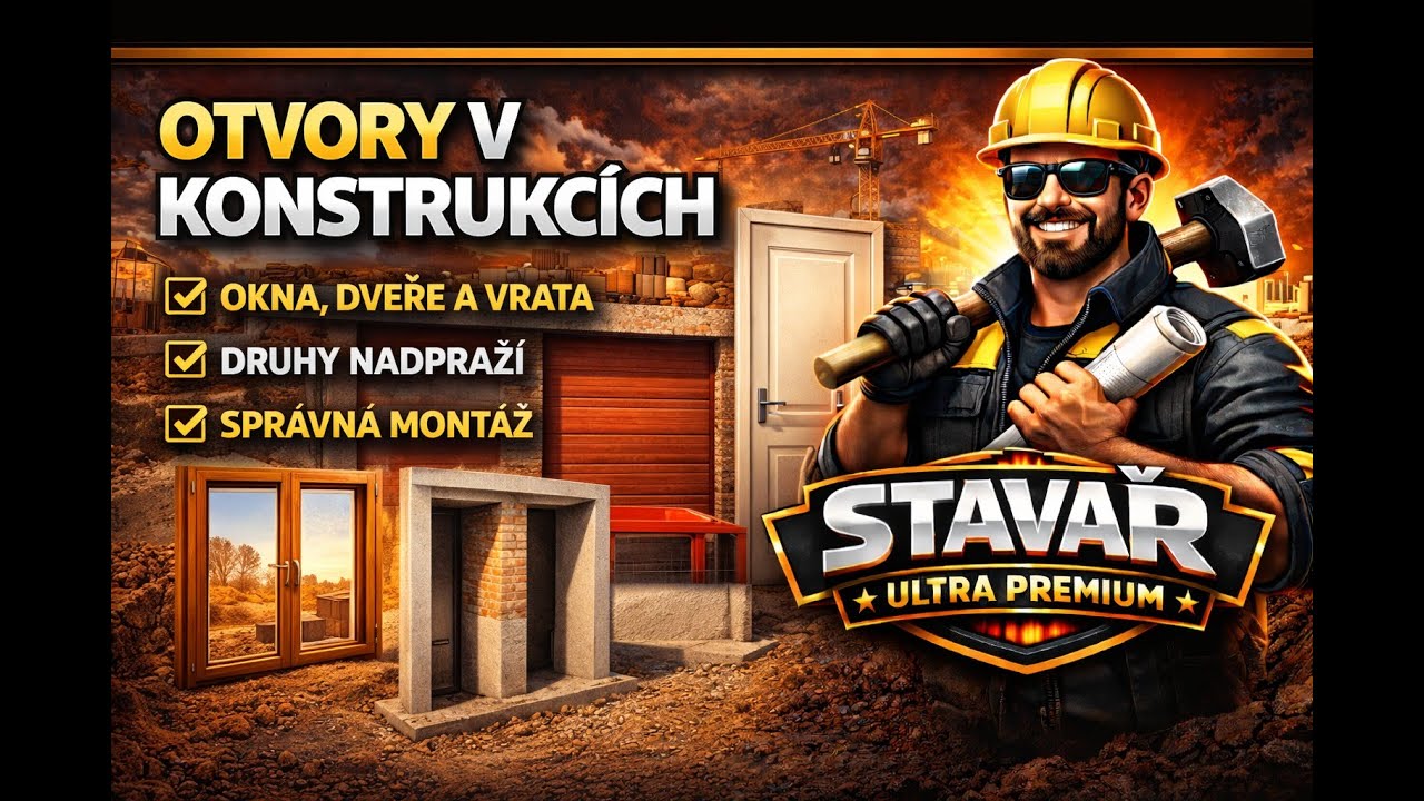 KPS - otvory v konstrukcích a jejich výplně | otázka #5