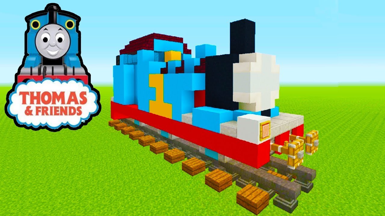 Minecraft Tutorial: How To Make Thomas The Tank Engine 