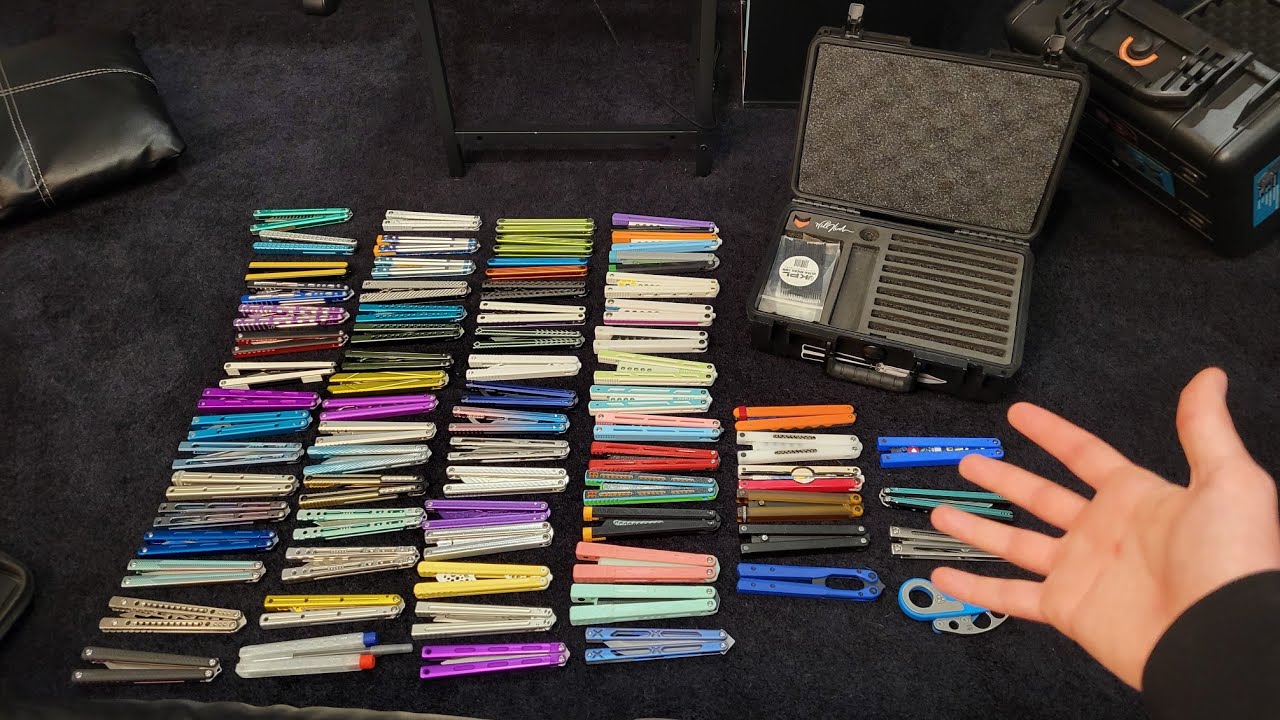 Talking about my MASSIVE Balisong collection from 2025!