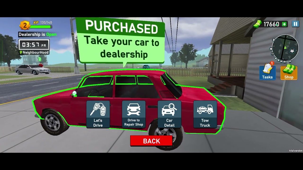 Playing car for sale