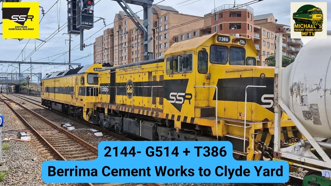 03/03/26 SSR Boral Cement Train 2144 passing Auburn 