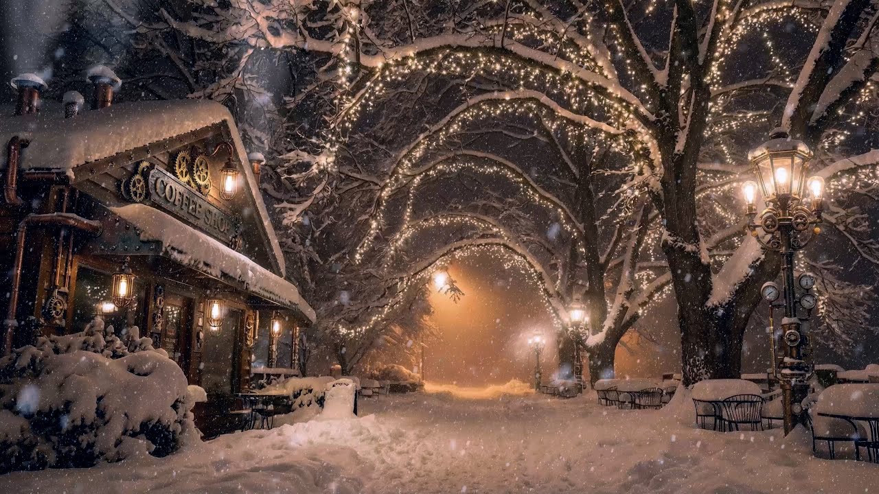 Steampunk Cafe & Winter Calm - Relaxation