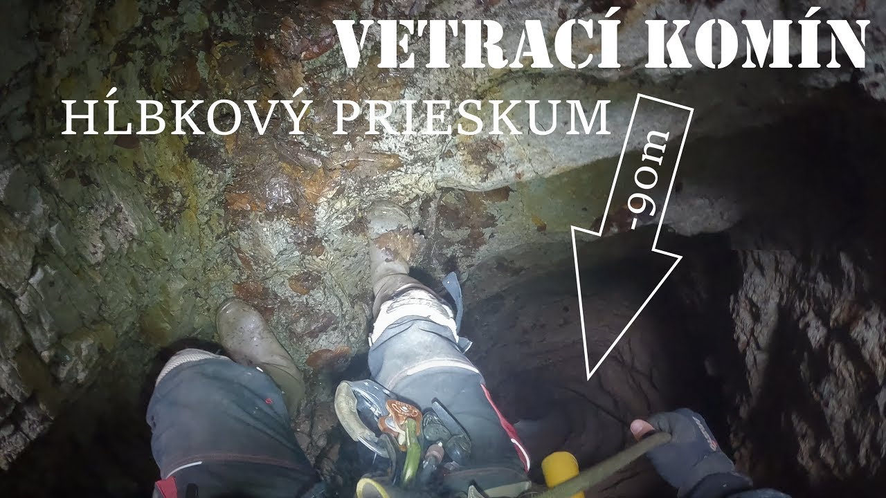 Vetrací komín ⚒️ Do útrob hory ⛰️🧗‍♂️