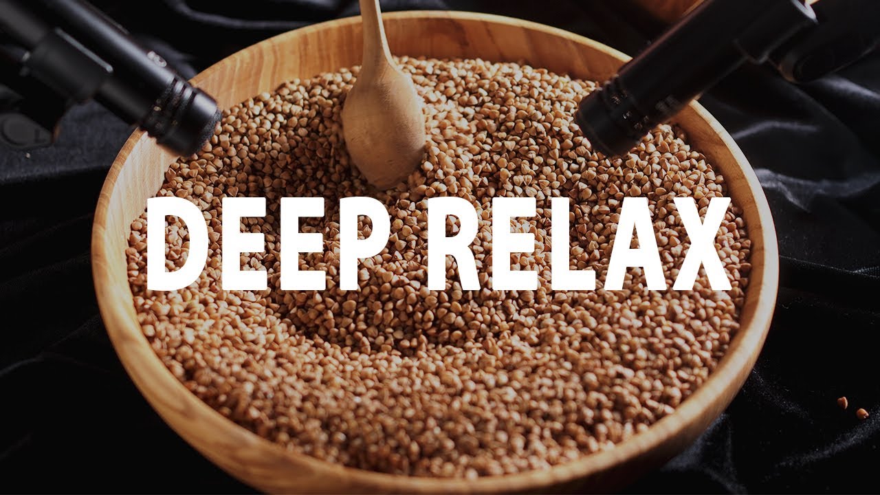 ASMR Buckwheat for DEEP RELAX 🪵 Crunchy Wood Sounds & Crushing (No Talking)