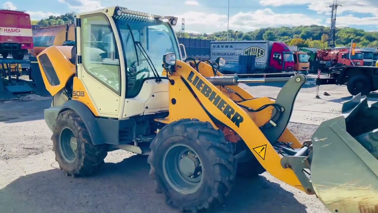 2020 Liebherr 508 Compact 6.7t nakladač radlader loader naviják +4kola
