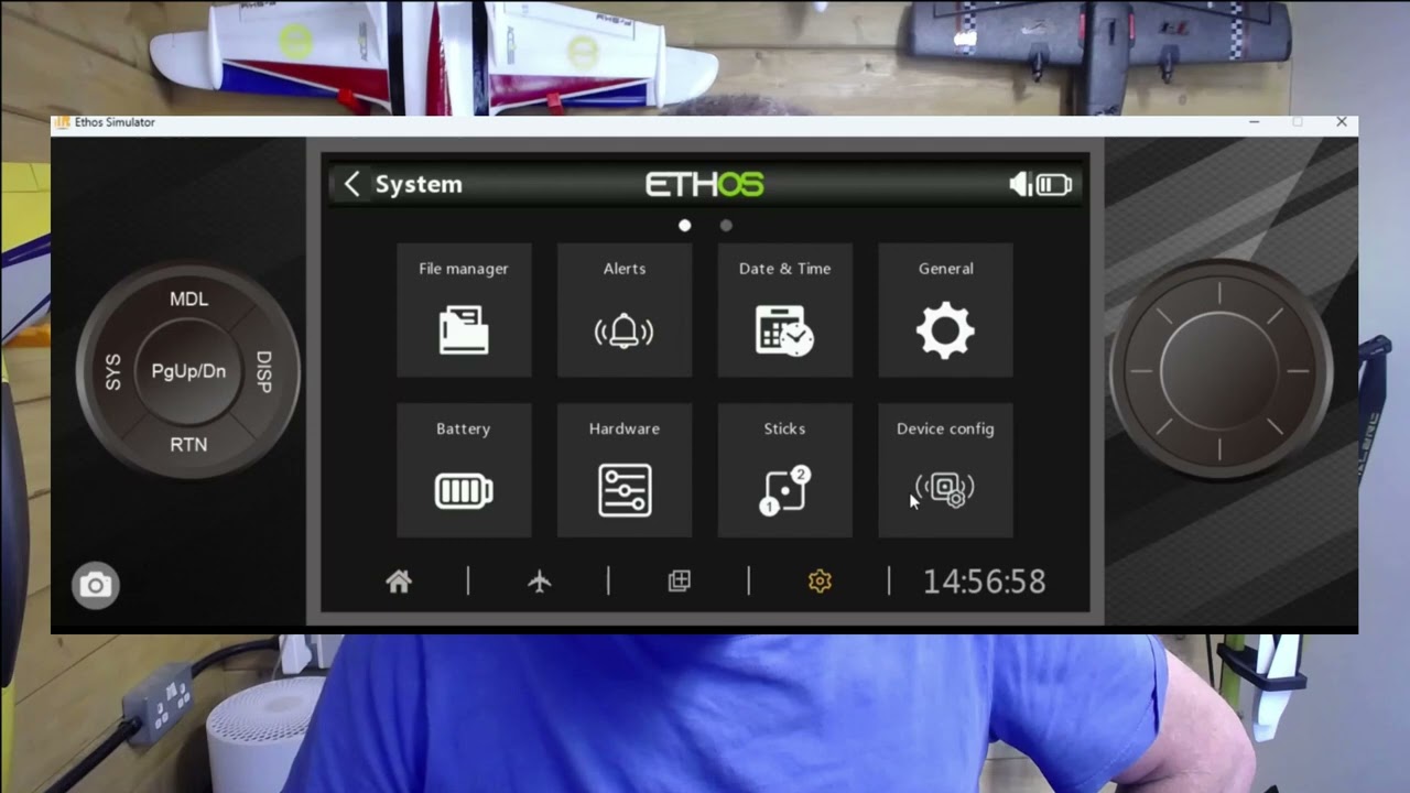 SWASHPLATE LEVELING AND MORE IN RF2ETHOS